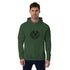 Unisex eco raglan hoodie